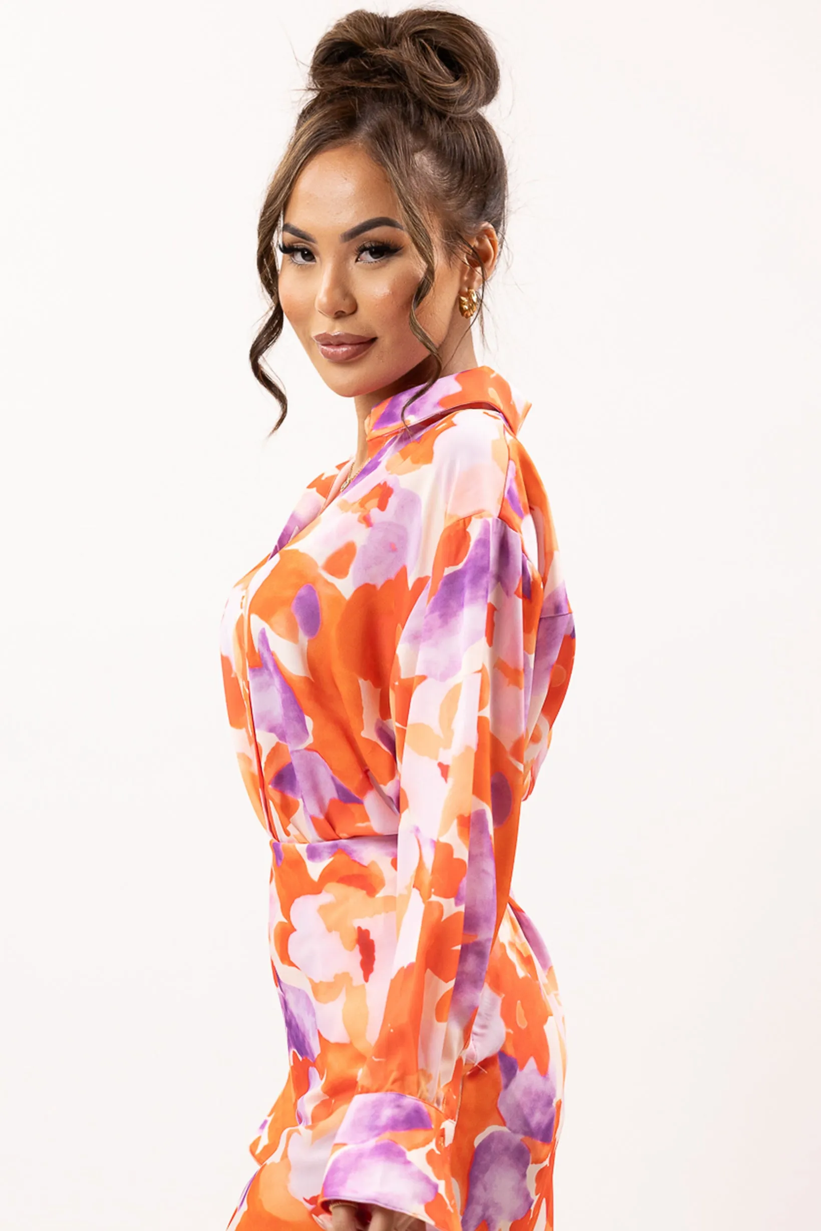 Luminous Floral Shirt