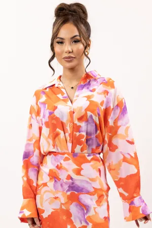 Luminous Floral Shirt