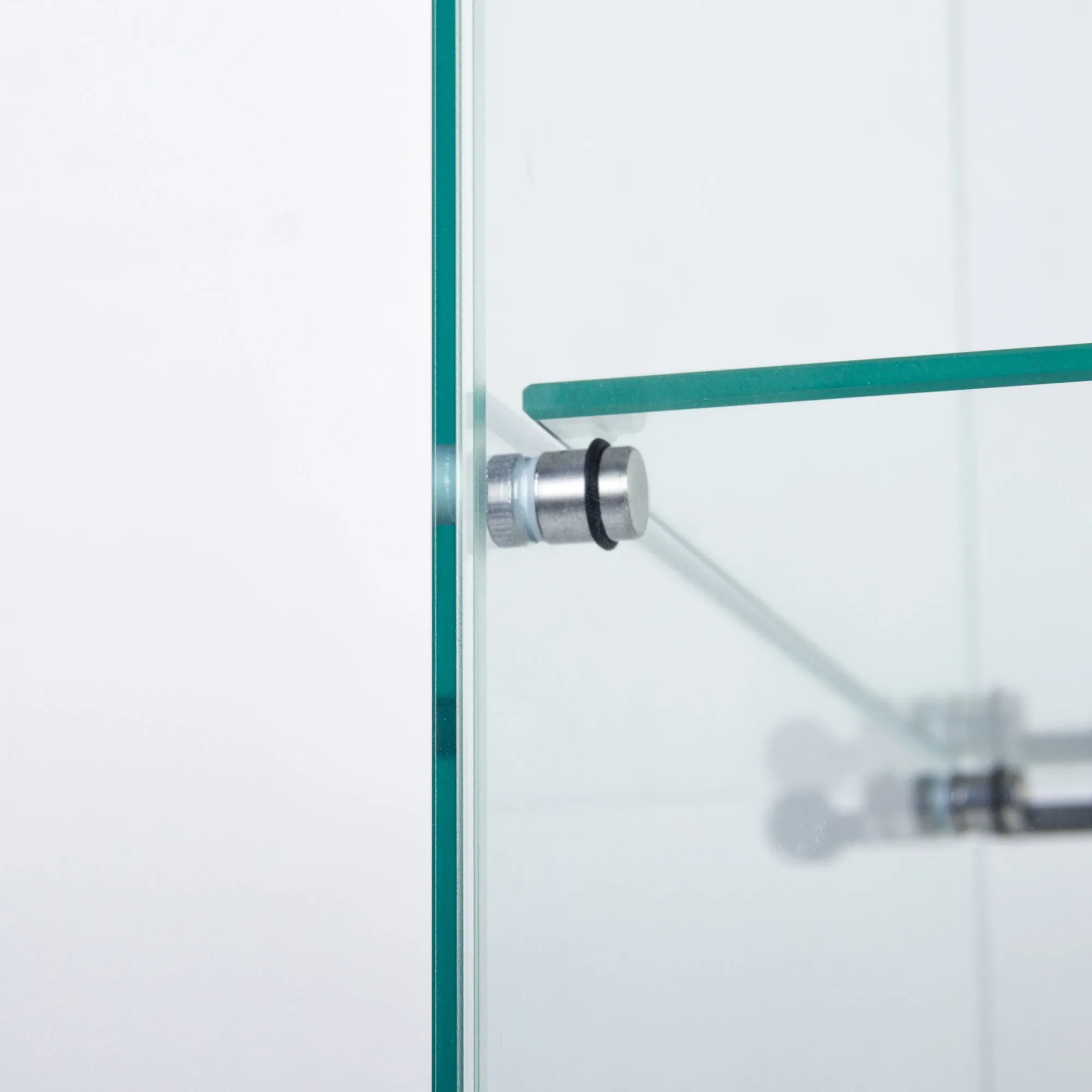 Luminous Glass Showcase Cabinet