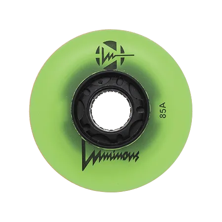 Luminous LED 76mm Wheels