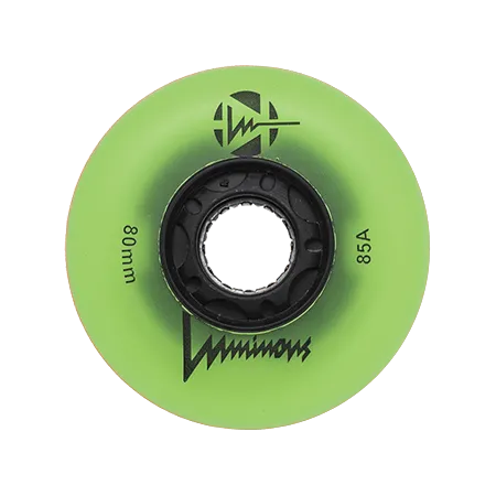 Luminous LED 80mm Wheels