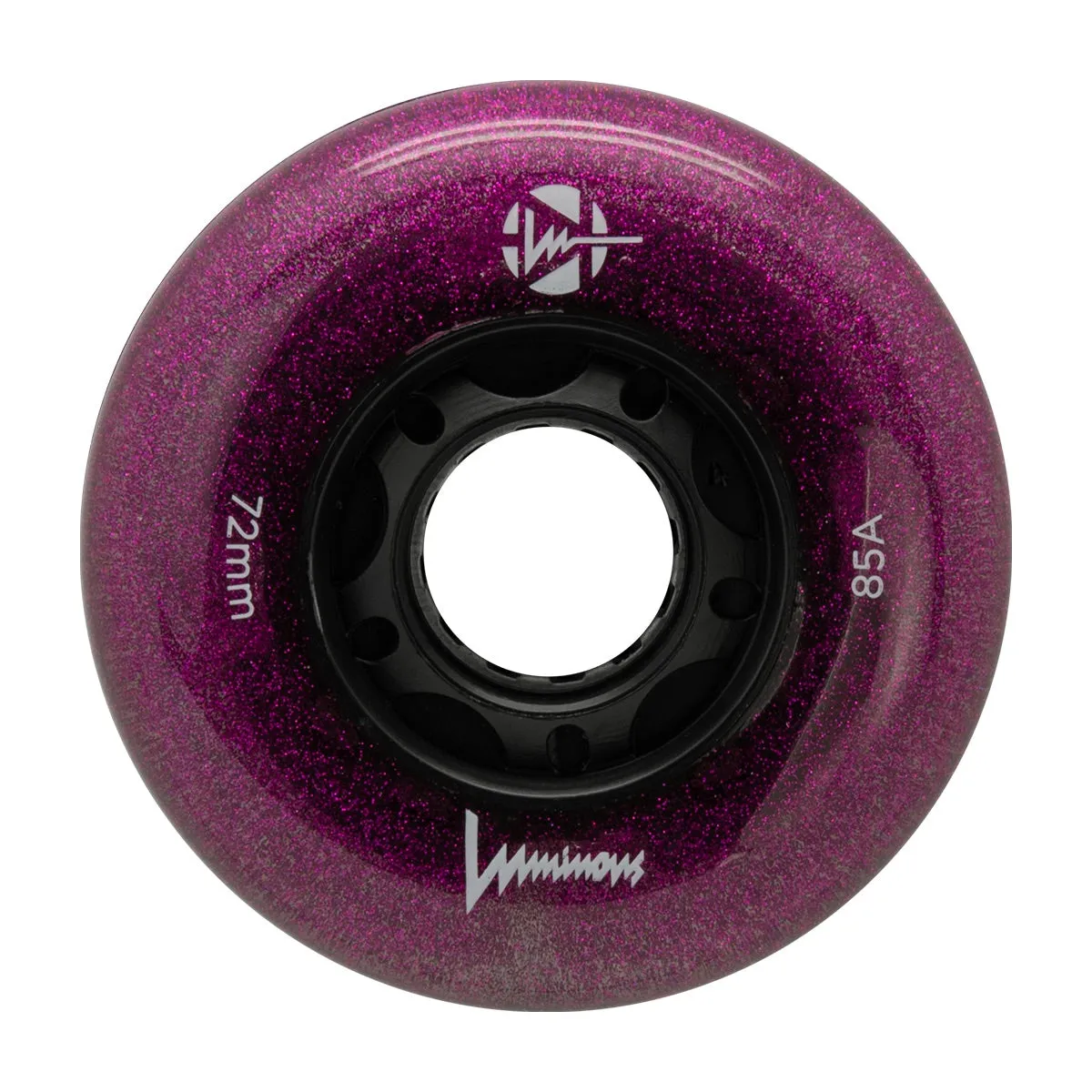 LUMINOUS - LED INLINE WHEELS - 72mm/85A x1 Multiple Colors 4-Pack