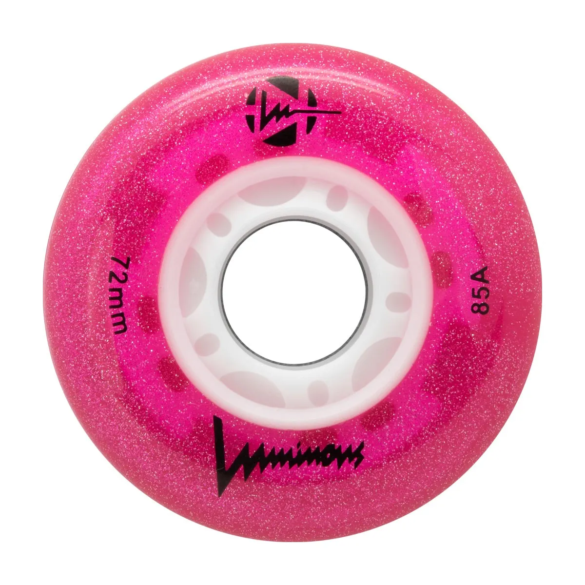LUMINOUS - LED INLINE WHEELS - 72mm/85A x1 Multiple Colors 4-Pack