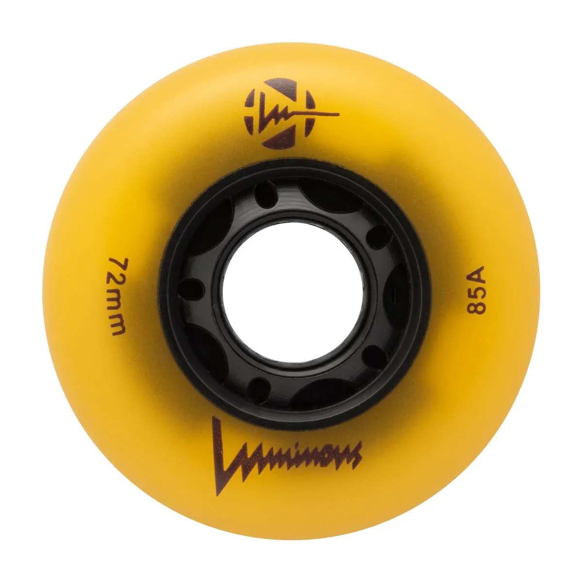 LUMINOUS - LED INLINE WHEELS - 72mm/85A x1 Multiple Colors 4-Pack