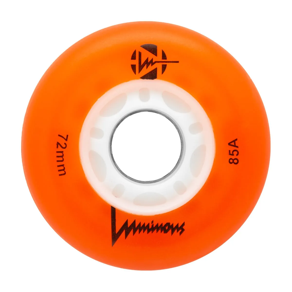LUMINOUS - LED INLINE WHEELS - 72mm/85A x1 Multiple Colors 4-Pack