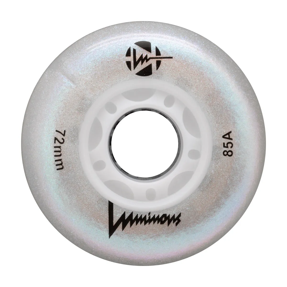 LUMINOUS - LED INLINE WHEELS - 72mm/85A x1 Multiple Colors 4-Pack