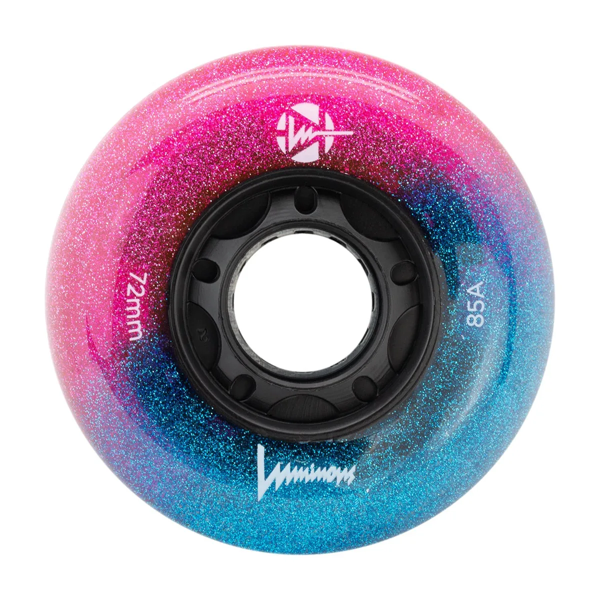 LUMINOUS - LED INLINE WHEELS - 72mm/85A x1 Multiple Colors 4-Pack