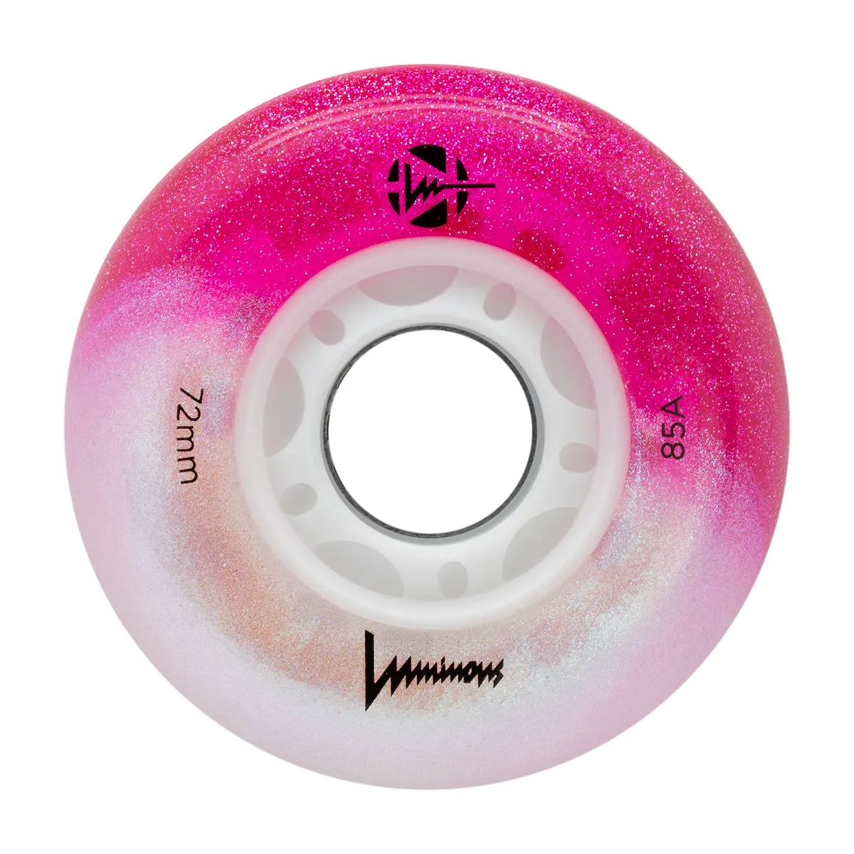 LUMINOUS - LED INLINE WHEELS - 72mm/85A x1 Multiple Colors 4-Pack