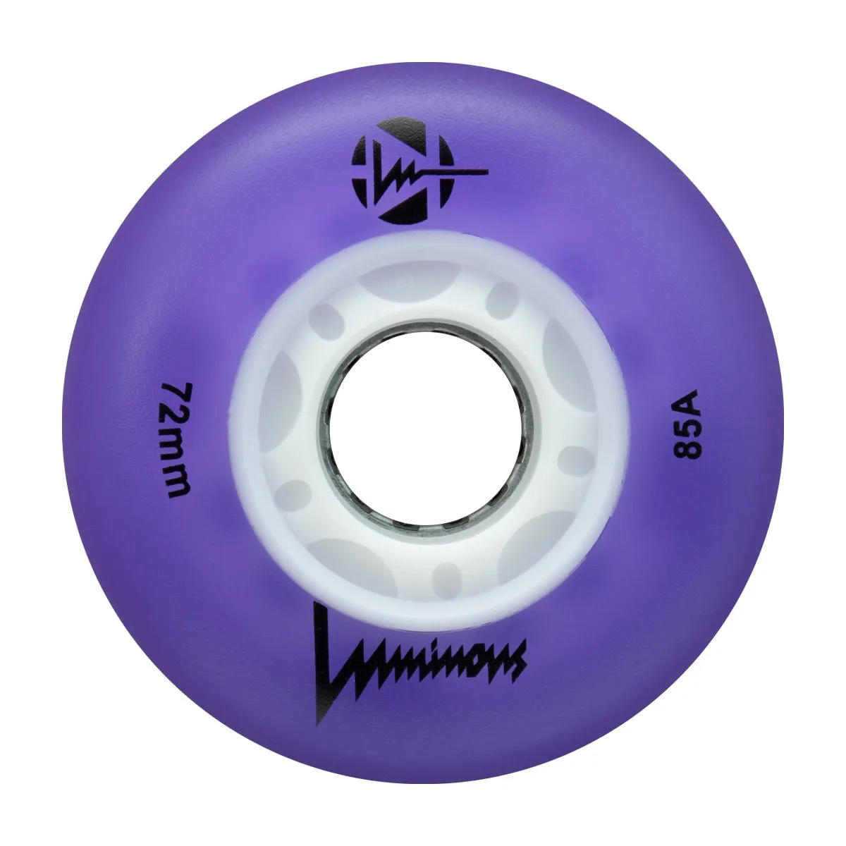 LUMINOUS - LED INLINE WHEELS - 72mm/85A x1 Multiple Colors 4-Pack