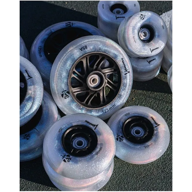 Luminous Light Up Inline Wheel Black Pearl 110mm 85A