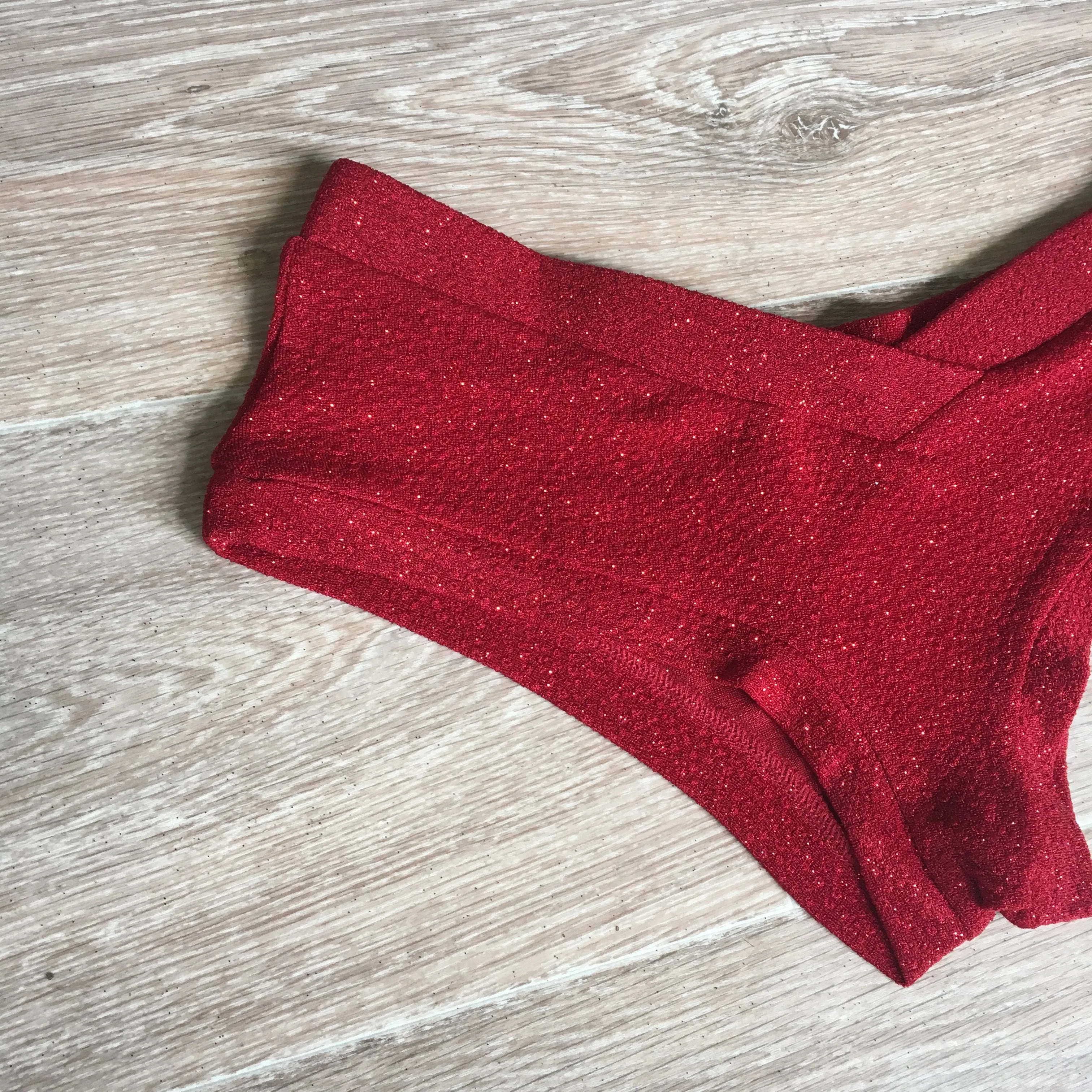 Luminous Low Waisted Bottoms - Red