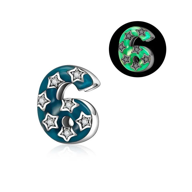 Luminous Lucky Number Charm
