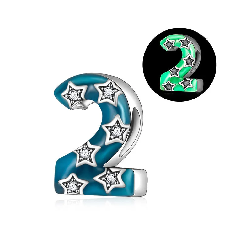 Luminous Lucky Number Charm