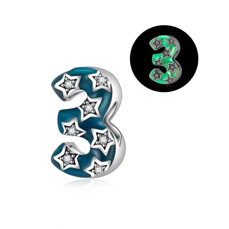 Luminous Lucky Number Charm