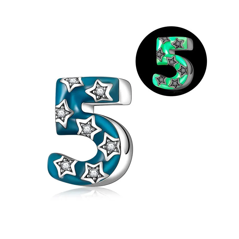 Luminous Lucky Number Charm