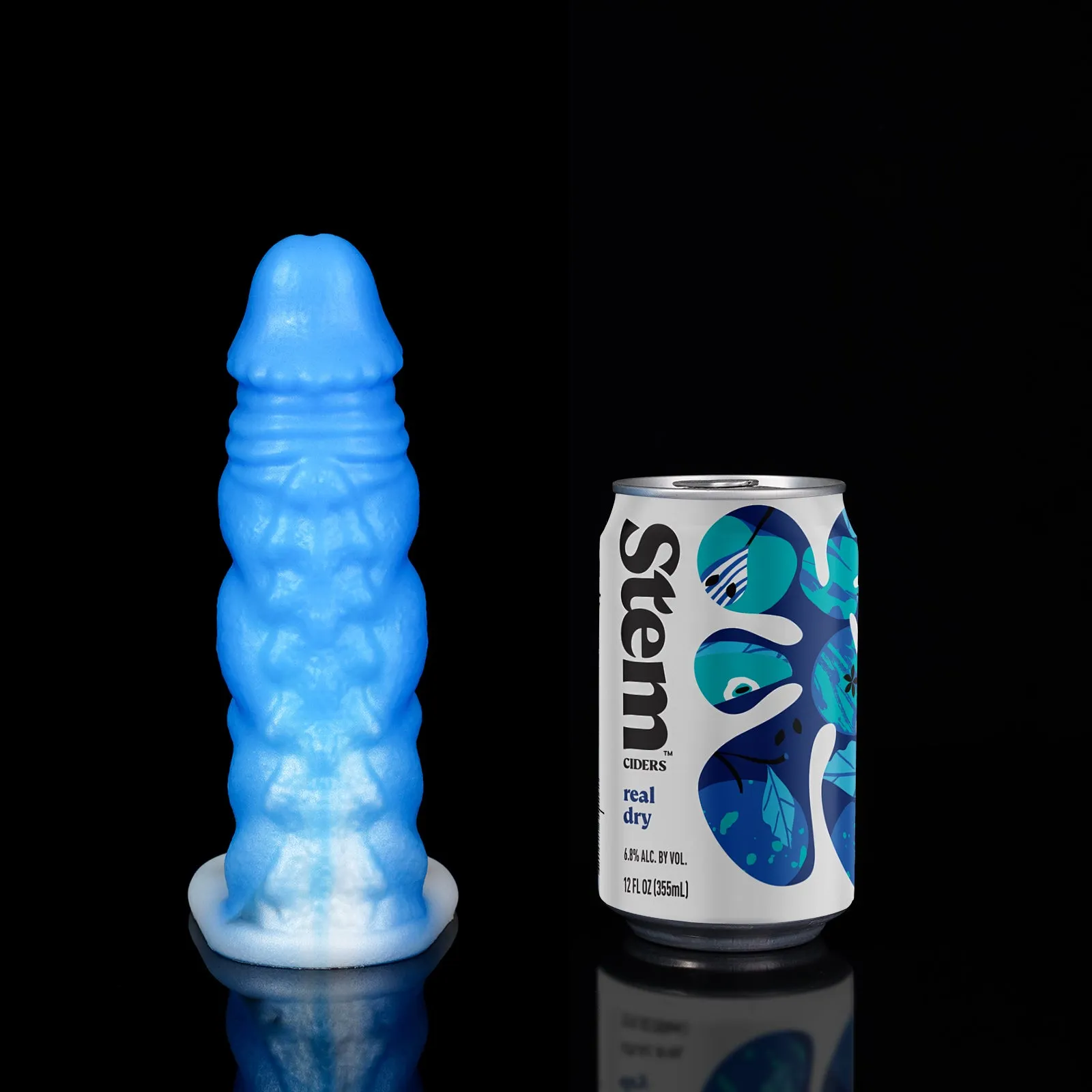 Luminous Monsterdildo Penis Sleeve Extender - Premium Silicone Cock Ring Expansion Male Sex Toy