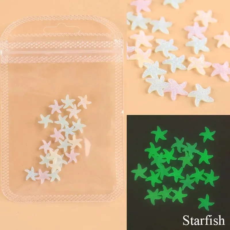 Luminous Nail Art Decoration Charms Bag