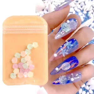 Luminous Nail Art Decoration Charms Bag