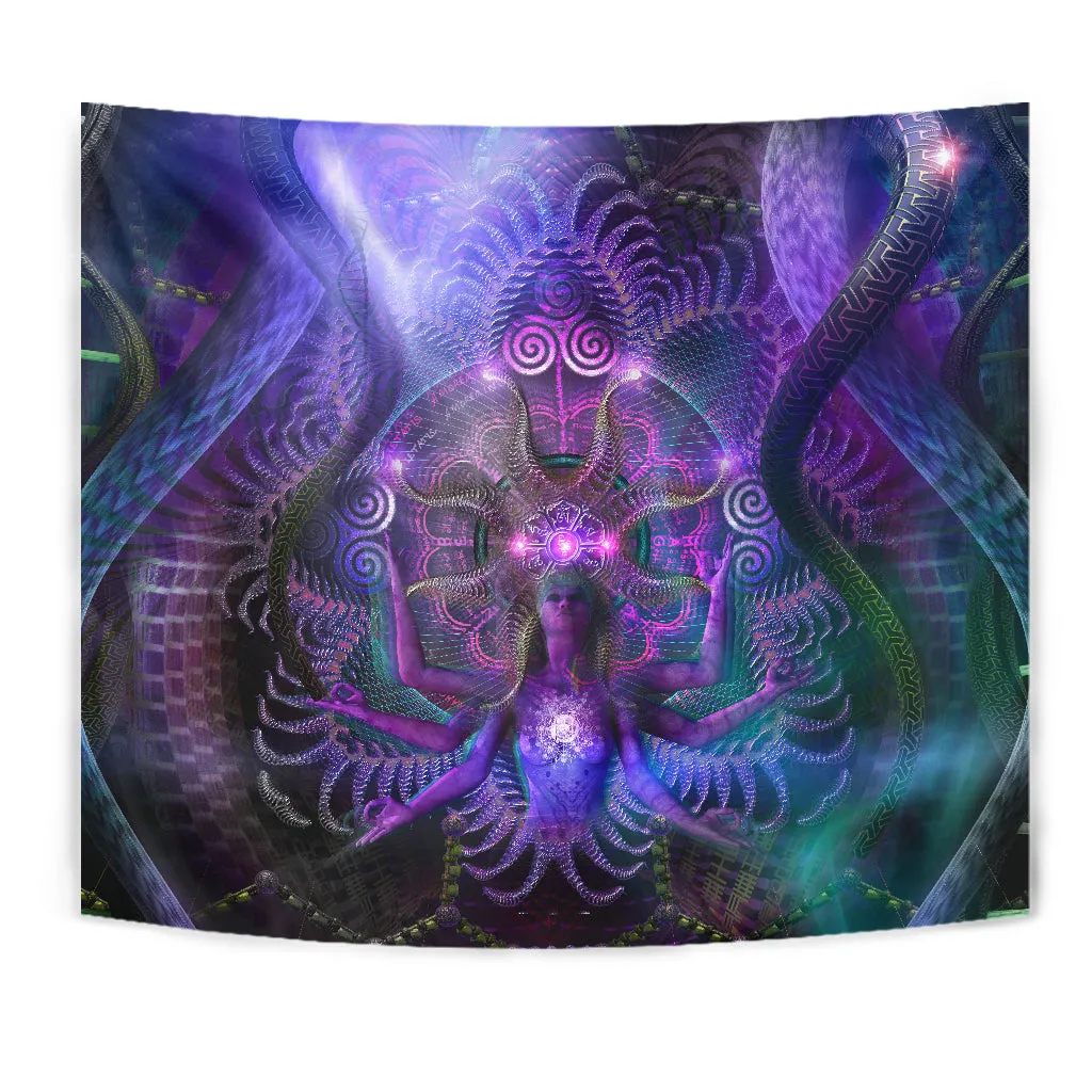 Luminous Presence Artwork Tapestry