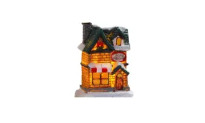 Luminous Resin Colourful Small House