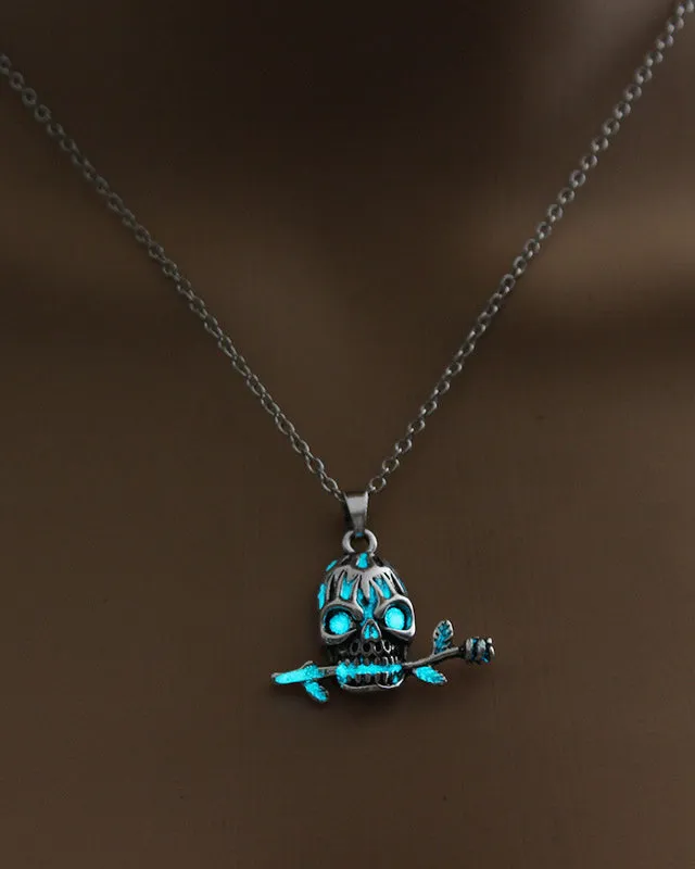 Luminous Skull Necklace