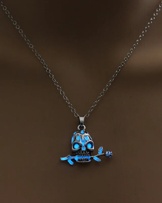 Luminous Skull Necklace