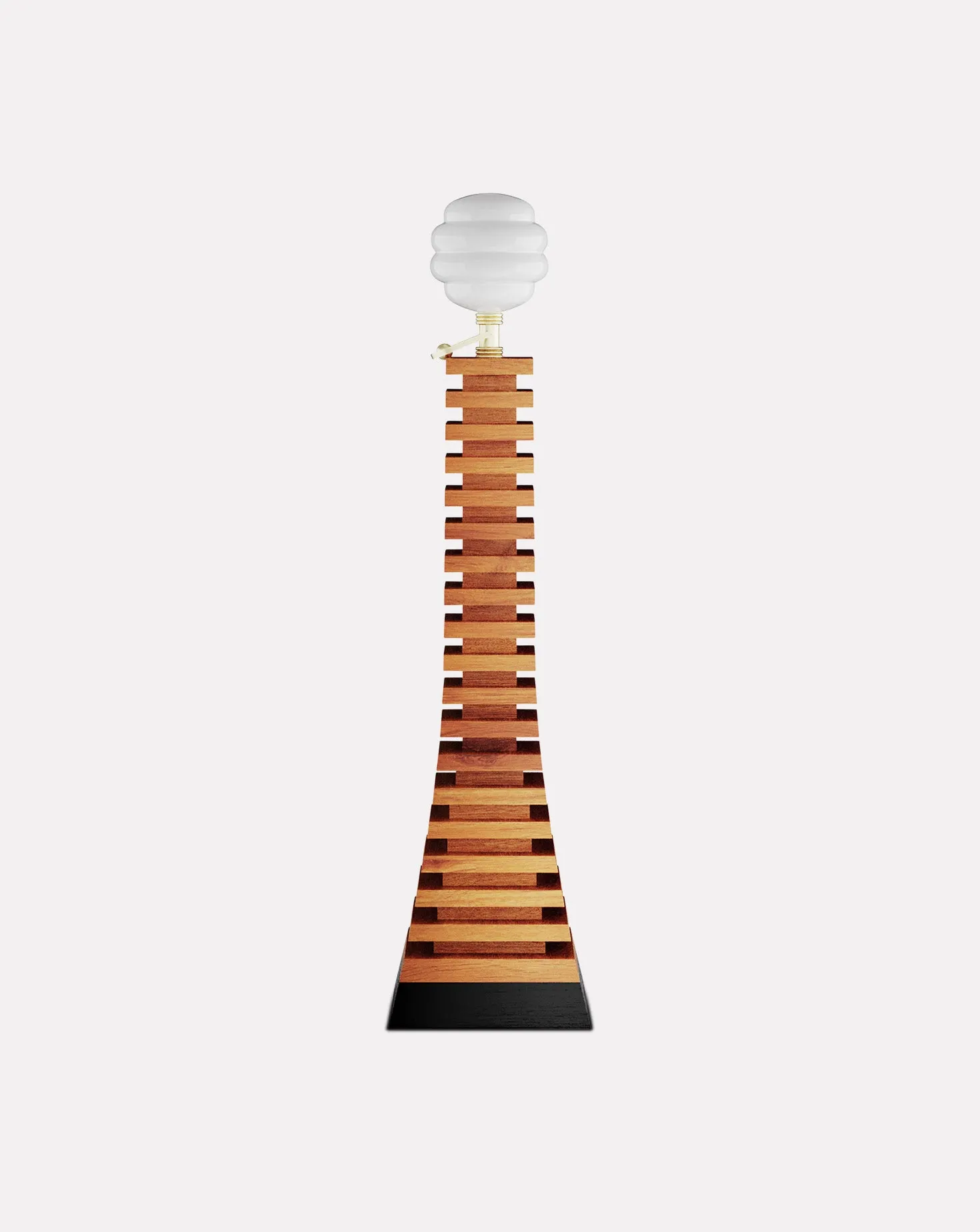 Luminous Wood Floor Lamp