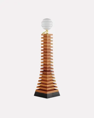 Luminous Wood Floor Lamp