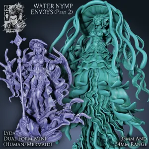 Lyda The Conjurer - Dual Form (Mermaid) Mini