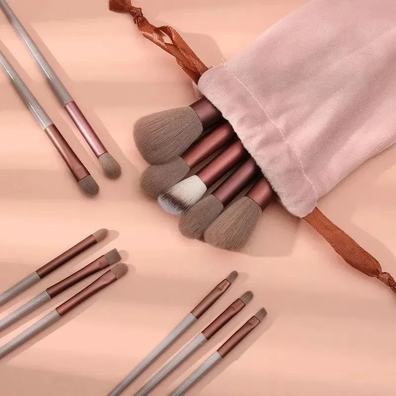 Makeup Brush Set for Effortless Application (13 Pcs)