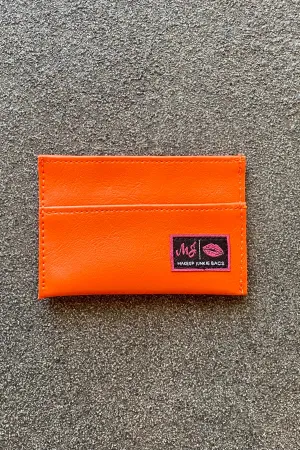 Makeup Junkie Game Day Card Holder - ORANGE