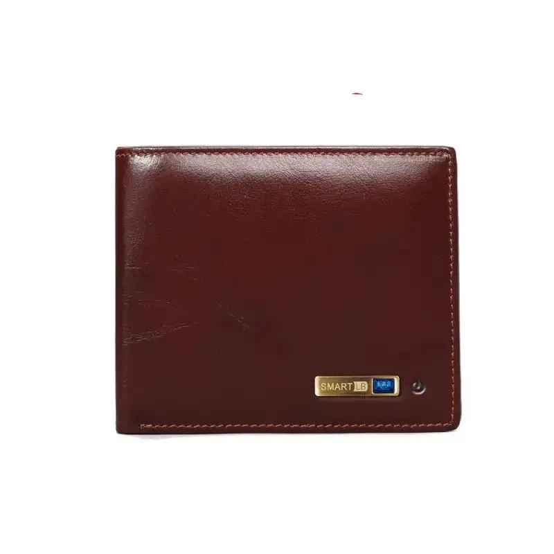 Men’s Anti-Lost Wallet with Bluetooth Tracker & Spacious Design