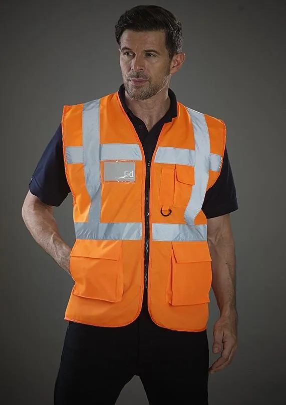 Men's Multi-Functional Executive High Vis Waistcoat