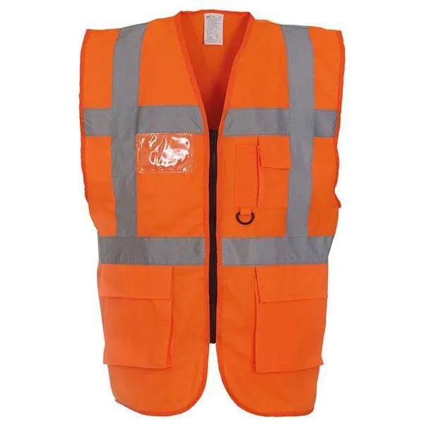 Men's Multi-Functional Executive High Vis Waistcoat