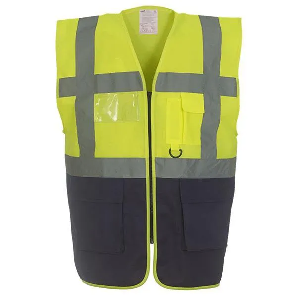Men's Multi-Functional Executive High Vis Waistcoat