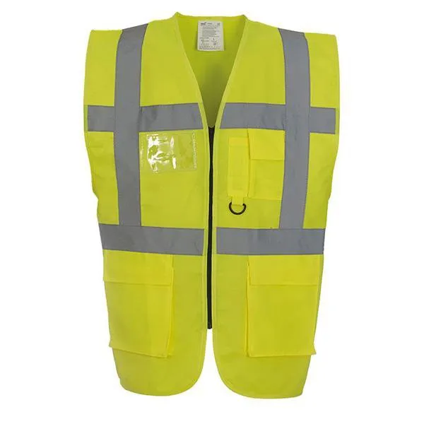 Men's Multi-Functional Executive High Vis Waistcoat