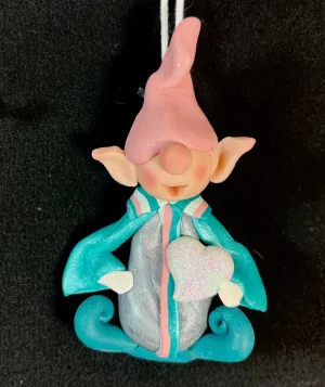 Mini Elf Ornament #403 One-of-a-Kind