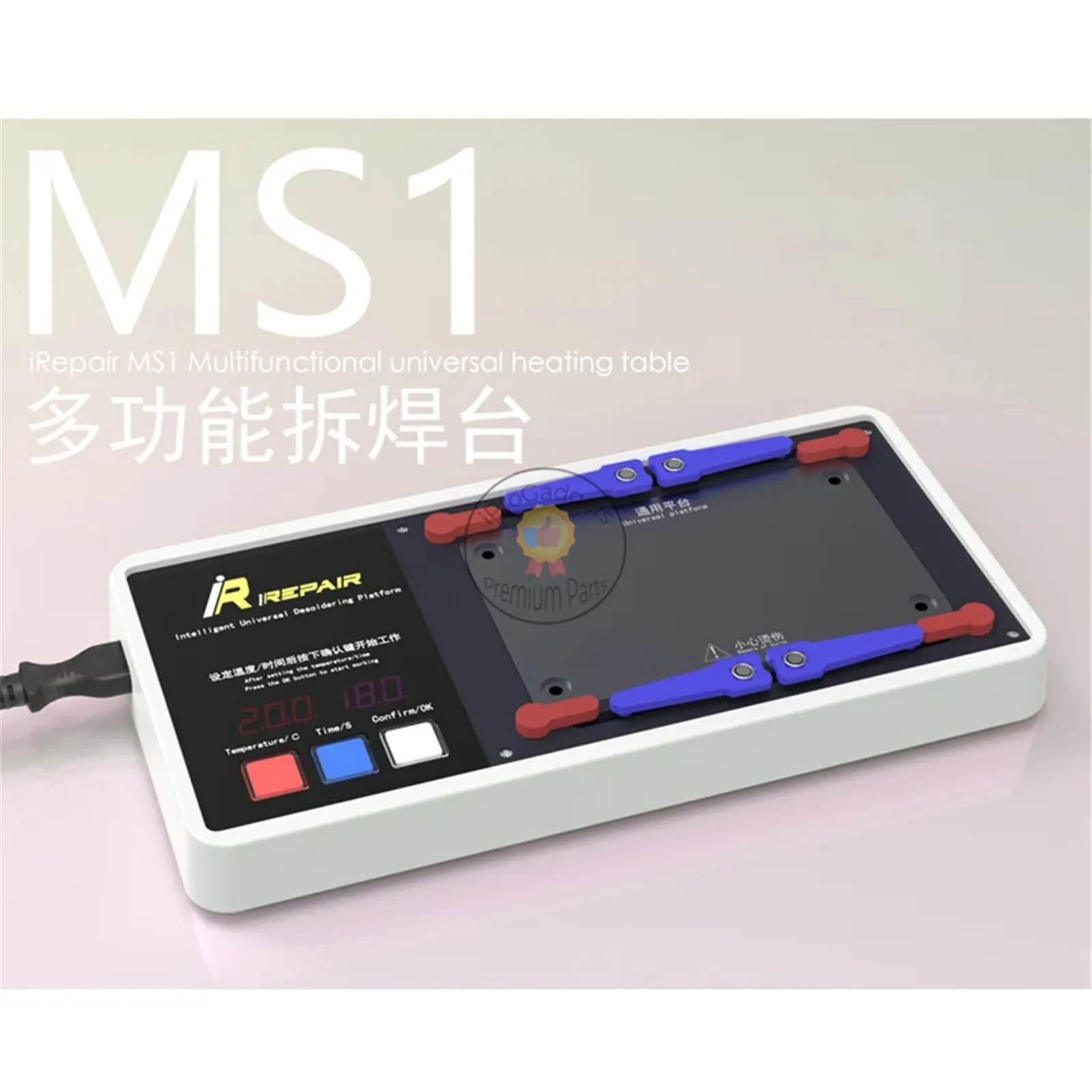 MJ MIJING iRepair MS1 Soldering Pre-Heating Station For iPhone X to 15 Pro Max Universal Desoldering Platform Motherboard