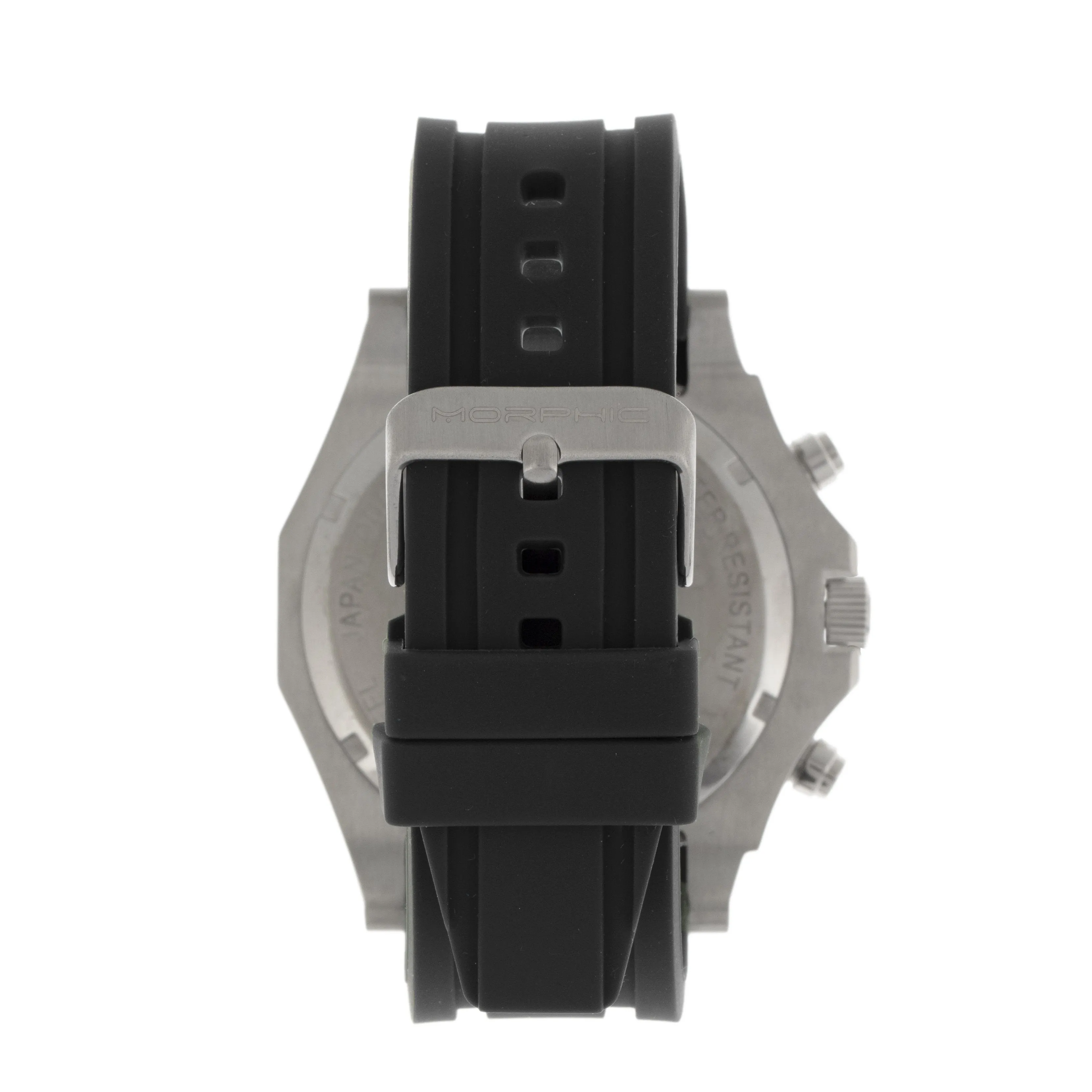 Morphic M75 Series Tachymeter Strap Watch w/Day/Date