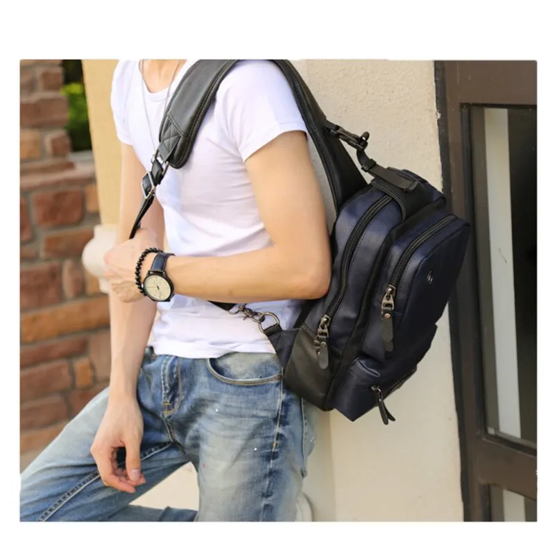 Motif Messenger Crossbody Bag