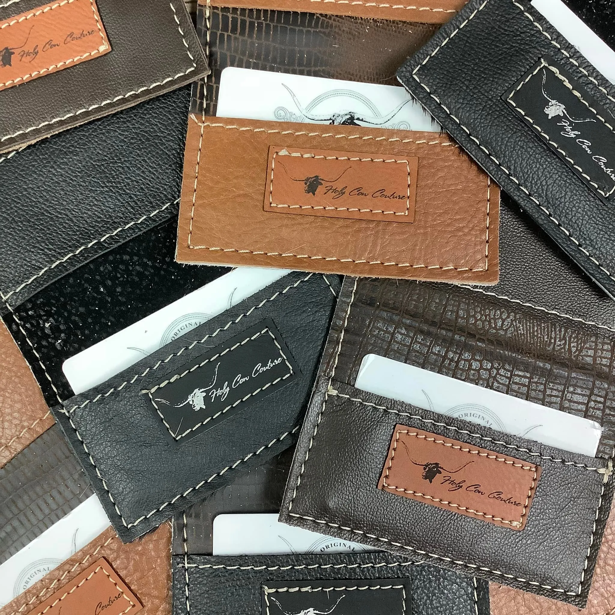 Mystery Card Holder - Hair On Hide