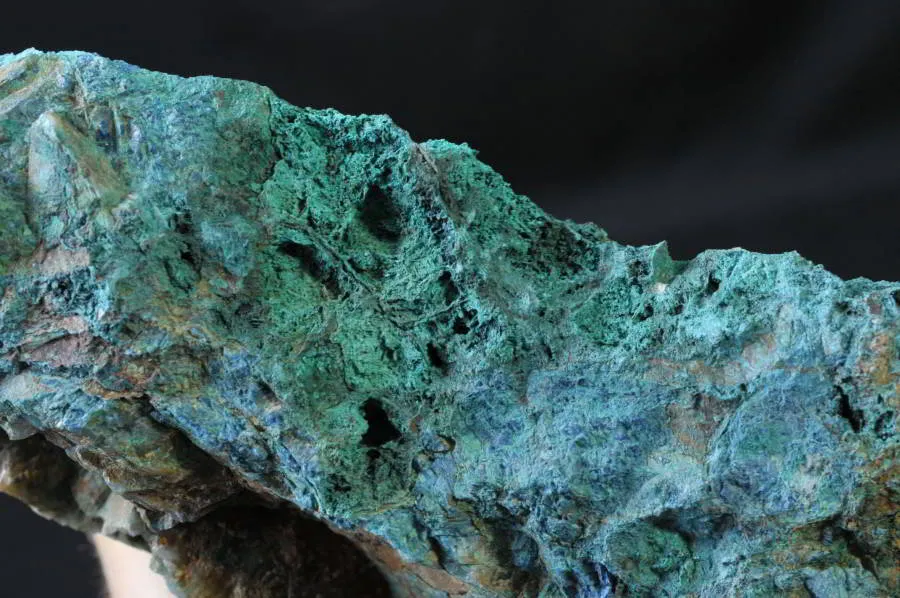 Natural Cobbed Shattuckite Piece x 1 From Namibia