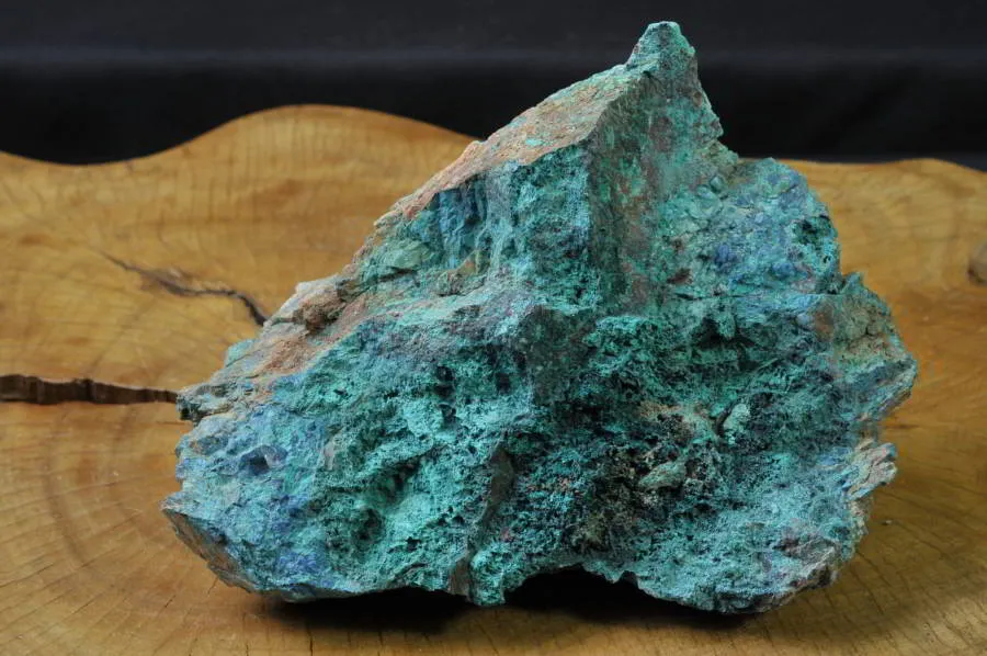 Natural Cobbed Shattuckite Piece x 1 From Namibia