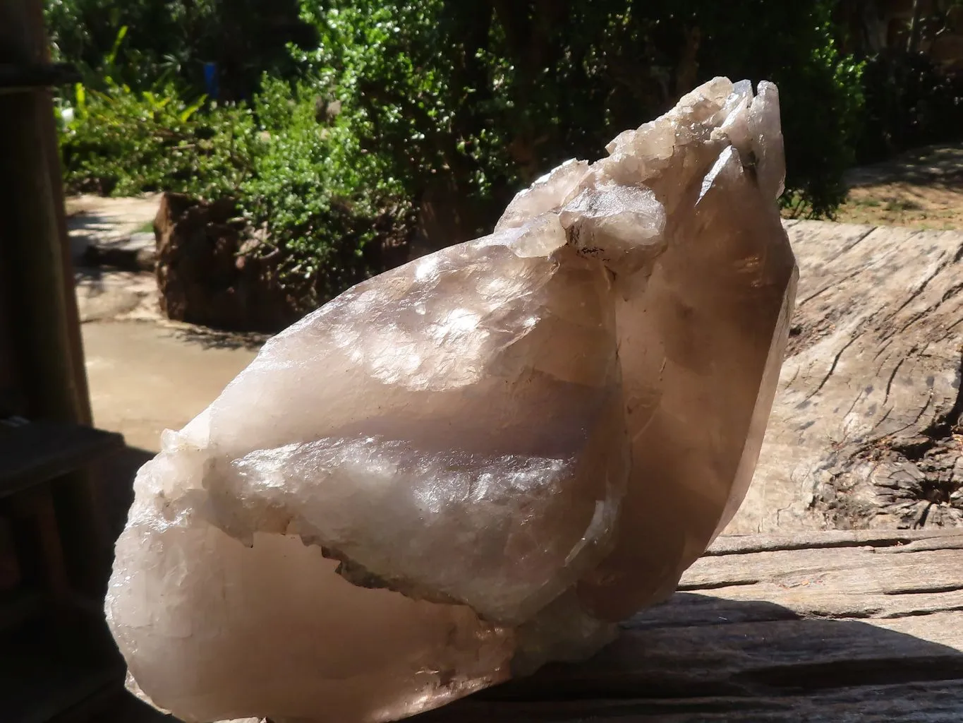 Natural Extra Large Smokey Quartz Cluster  x 1 From Madagascar
