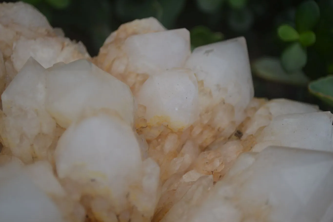 Natural Extra Large White Phantom Pineapple Quartz Cluster  x 1 From Madagascar