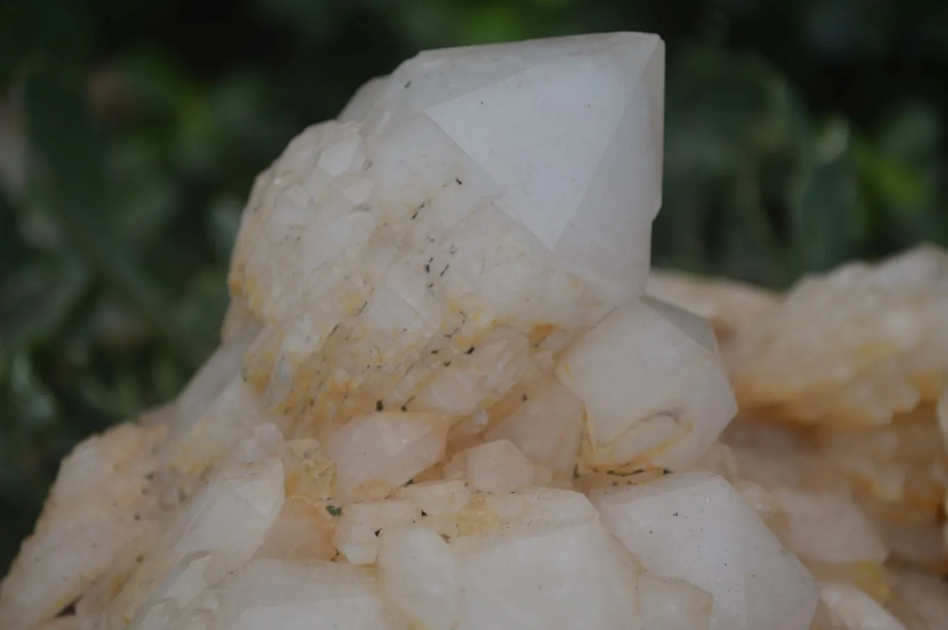 Natural Extra Large White Phantom Pineapple Quartz Cluster  x 1 From Madagascar