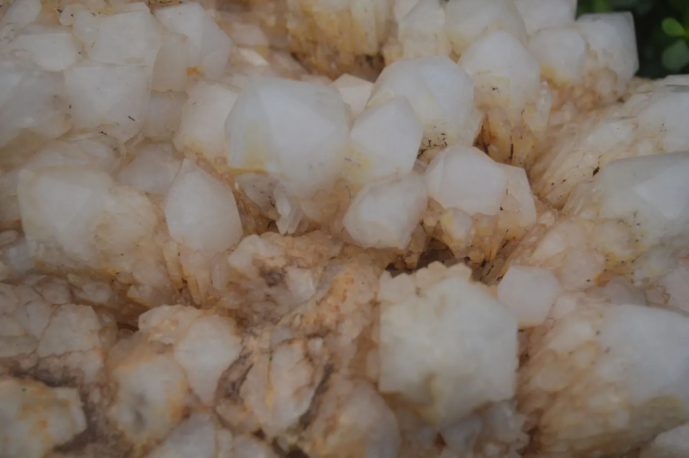 Natural Extra Large White Phantom Pineapple Quartz Cluster  x 1 From Madagascar