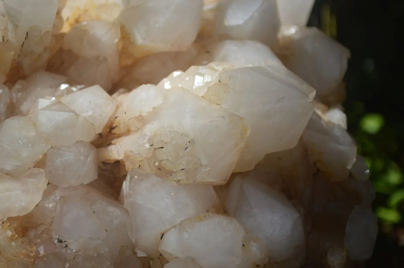 Natural Extra Large White Phantom Pineapple Quartz Cluster  x 1 From Madagascar