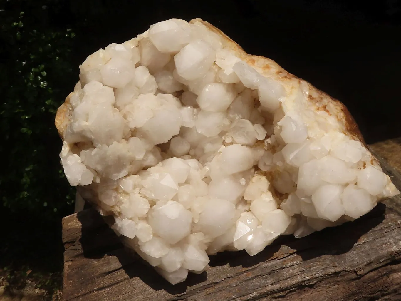 Natural Large White Quartz Cluster  x 1 From Madagascar