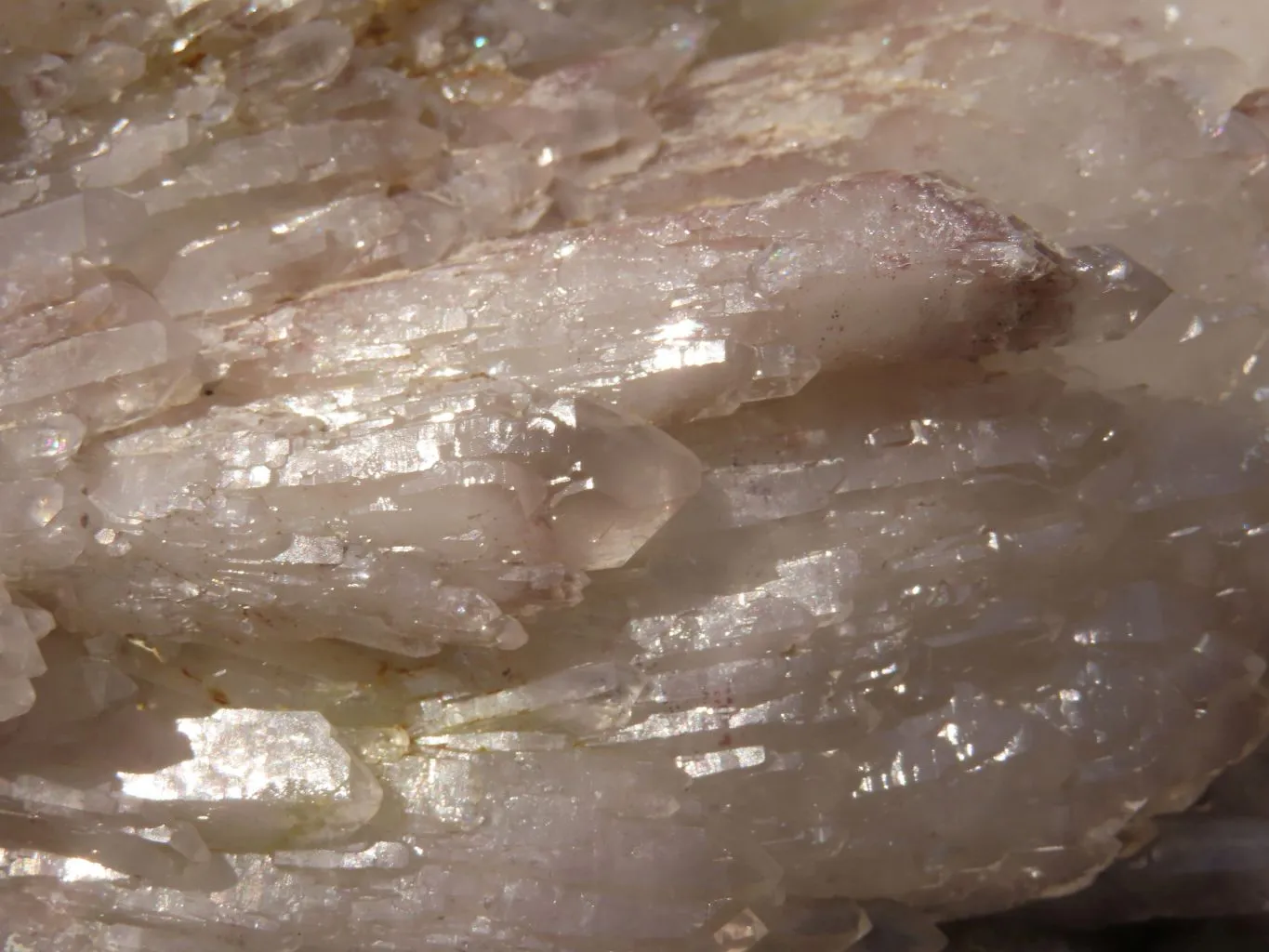 Natural Red Hematoid Quartz Cluster x 1 From Karoi, Zimbabwe